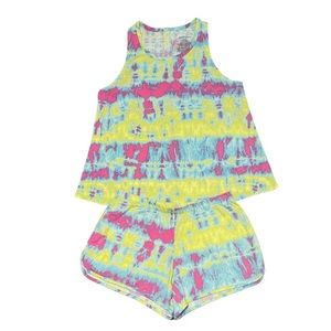 Xhilaration Tie Dye PJ Set